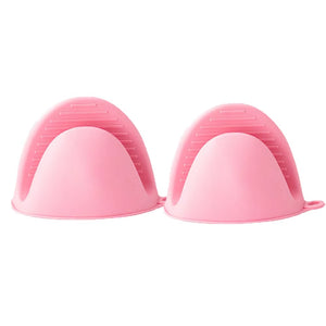 Anti-Scalding Clip Disc Lifter Steamer Clamp Silicone Gloves Microwave Oven Tray Non-Slip Pan Gripper Kitchen Accessories