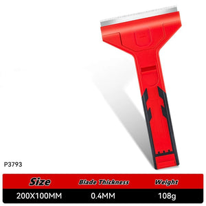 Portable Aluminum Alloy Cleaning Shovel Knife Wallpaper Paint Tiles Flooring Scraper Remover with SK-5 Blade Home Cleaning Tools