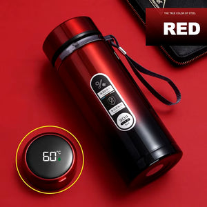Stainless Steel Thermos Bottle LED Temperature Display 500ML- 1L Sus304 Vacuum Flask Portable Cup 2026 New