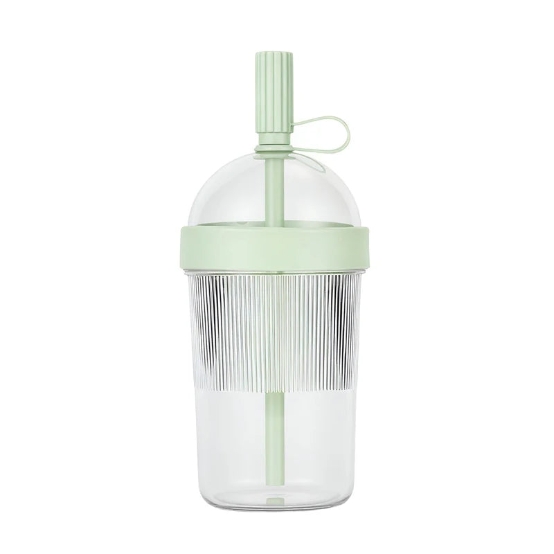 Coffee Cups with Lids Reusable 17Oz Drinkware with Lid and Straw Cold Drink Tumbler for Women Men Travelers Home Office Travel