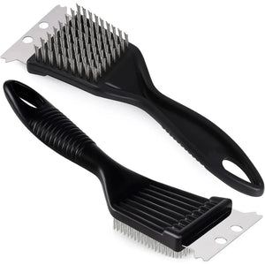 8Inch Grill Brush Stainless Steel Wire Extra Strong Cleaning Brush Heavy Duty Grill Brush Cleaner for Outdoor Home Cooking Tools