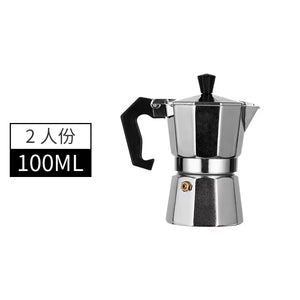 Mocha Coffee Pots Italian Aluminum Octagonal Pot Coffee Cup Maker Tea Maker Portable Coffee Maker
