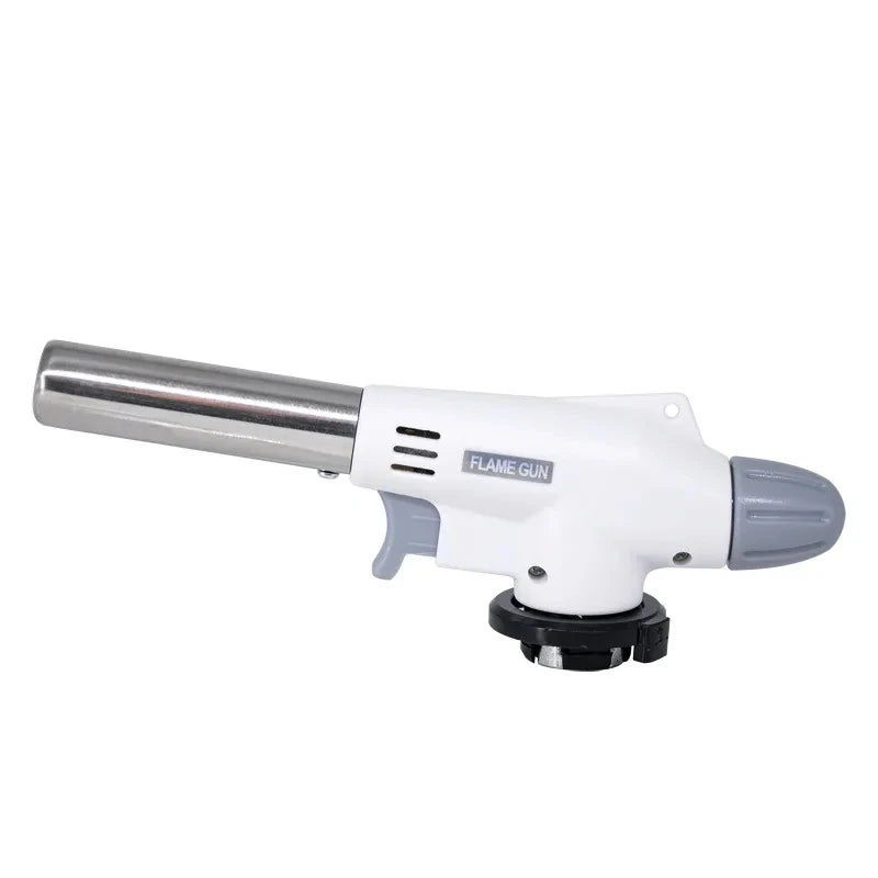 Torch Cooking Autoignition Butane Gas Welding-Burner Welding Gas Burner Flame Gas Torch Flame Gun Blow for BBQ Camping Cooking