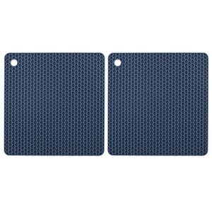 2/4 PCS Multifunction Heat Resistant Silicone Mat Drink Cup Coasters Nonslip Pads Pot Holder Table Placemat Kitchen Accessories