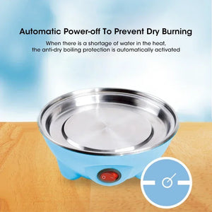 Electric Egg Cooker Single Egg Boiler Mini Steamer Kitchen Steamed Rapid Breakfast Cooking Appliances Kitchen Cooking Machine