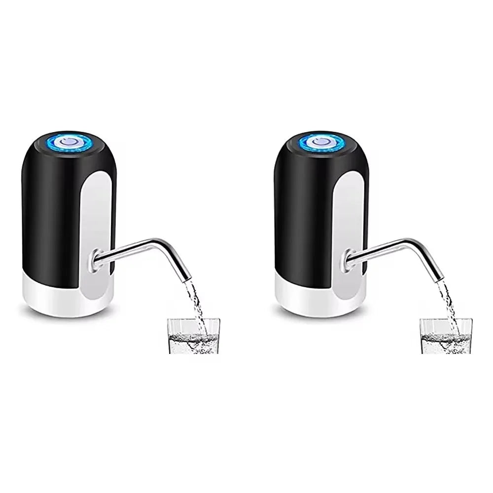 1Pcwhite/Black Water Bottle Pump USB Charging Auto Switch Drinking Dispenser Charging One Click Auto Switch Drink Pump Dispenser